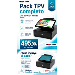 PACK TPV CON CAJON Y SOFWARE VENTAS